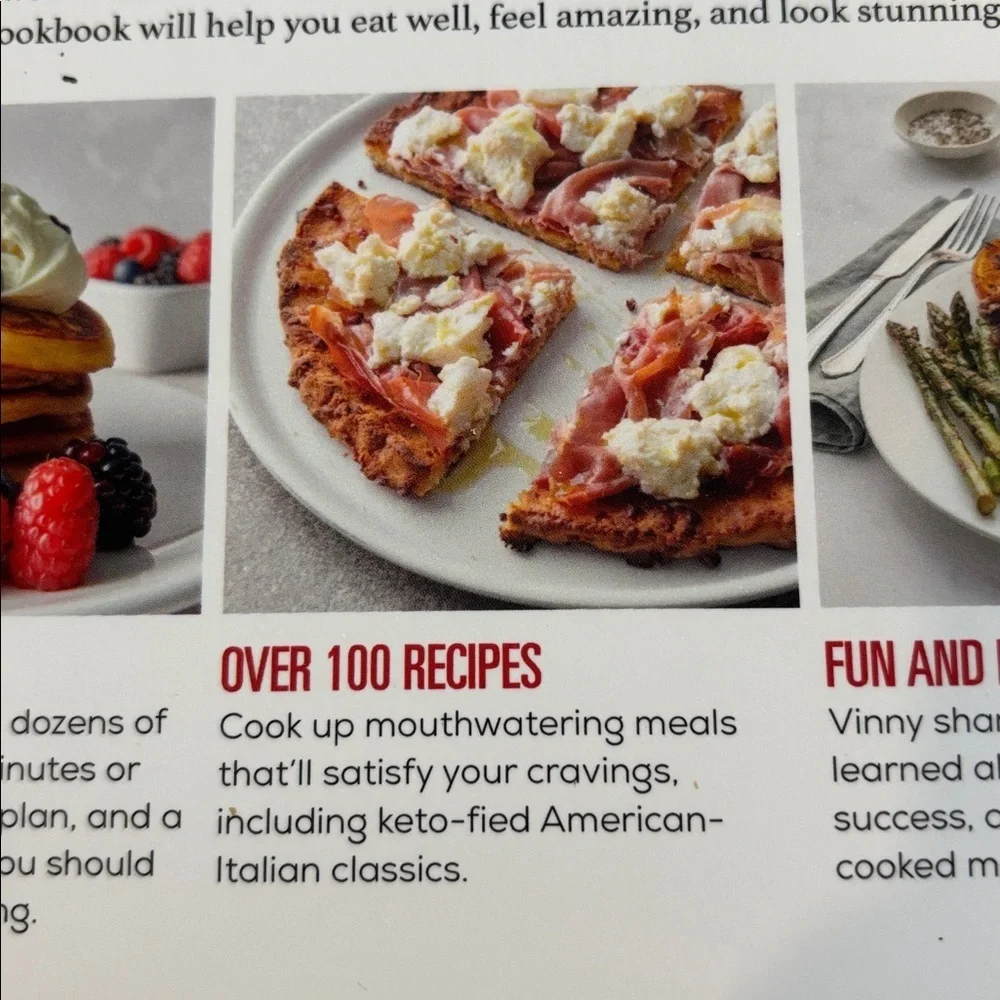 The Keto Guido Cookbook Jersey Shore Vinny G